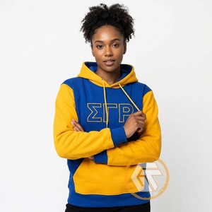 Sweat à capuche personnalisé en molleton de coton brodé Sigma Gamma Rho, de haute qualité, pour femmes, vêtements grecs de sororité - Product Image 3