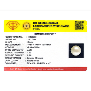 Perle en vrac 9,05 carats, pierre précieuse exquise pour bijoux fins - Product Image 3