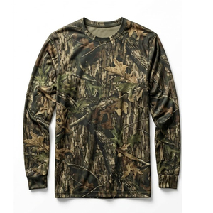 Camisa de Caza de Manga Larga para Hombre, Camuflaje, Transpirable, Poliéster, Ropa de Otoño para Actividades al Aire Libre - Product Image 2