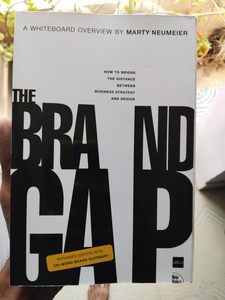 <b>the</b> brand <b>gap</b> Guide By Marty Neumeier English Peperback to Branding and Marketing book - Product Image 1