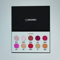 INNORHINO Emballage personnalisé pour palette de fards à paupières, vernis à ongles, huile, boîte en papier rigide biodégradable et recyclable, finition mate