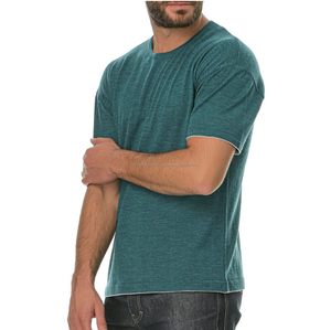 Factory Direct Sale High Quality Customizable Men's Sports <b>Undershirt</b> Lightweight Base Layer T-Shirt OEM Service - Product Image 2