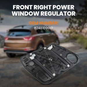 2017-2021 Kia Sportage Front Right Passenger Power Window Regulator 82481D9010 Fit Model - Product Image 6