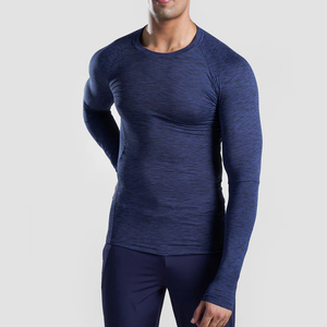 Sportswear <b>Men</b> <b>Compression</b> <b>Shirt</b> Long Sleeve Gym Running Quick Dry Breathable Workout Top <b>Shirt</b> Long Sleeve Gym Fitness Athletic - Product Image 4