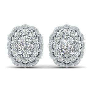 REYES Wholesale Price 925 Sterling <b>Silver</b> HPHT CVD Lab Grown Diamond Screw <b>Back</b> Stud <b>Earrings</b> For Women Wedding Gift Jewelry - Product Image 4
