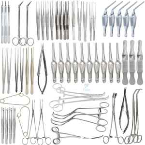 Juego de Cirugía Vascular Mayor FIDA International de 62 Piezas, Instrumentos Quirúrgicos Reutilizables de Acero Inoxidable, Certificación ISO13485 - Product Image 2