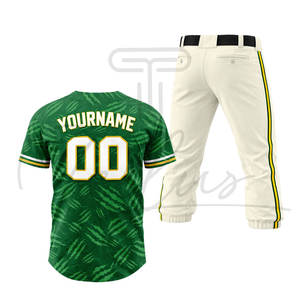 Uniformes de baseball unisexes légers, confortables et respirants pour adultes, style imprimé tendance, prix raisonnable, les plus vendus - Product Image 6