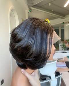 Peluca de cabello humano en bruto de encaje fino HD natural con cierre de cabello Remy vietnamita - Product Image 1