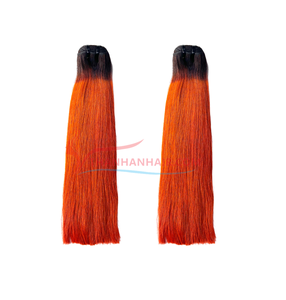 Top produit 2024 Extensions de cheveux vietnamiens crus de couleur Super Double Bone Straight avec un alignement parfait des cuticules Grand en stock - Product Image 3