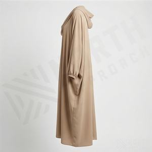 Nueva Abaya Personalizada para Mujer, Ropa Islámica, Hijab al por Mayor, Burka de una Sola Capa, Abayas de Dubái, Diseño Nuevo y Moderno de Lujo - Product Image 3
