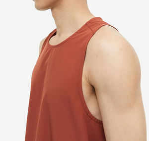 Camiseta sin Mangas para Hombre, Diseño Personalizado con su Propio Logotipo, Precio Económico al por Mayor, Algodón y Poliéster, Color Sólido, Ropa Deportiva, Camiseta de Tirantes para Hombre - Product Image 5