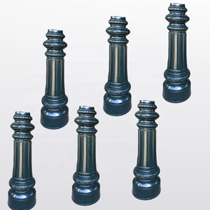 OEM โคมไฟโพสต์ฐานหล่อเหล็กหล่อใหม่ตกแต่งสวนไฟถนนตกแต่งหายโฟมหล่อ - Product Image 1