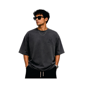 Camiseta Extra Grande Personalizada para Hombre, 240 g/m², Algodón, Cuello Redondo, Manga Corta, Impresión Digital, Ropa Urbana, Marca Privada OEM - Product Image 1