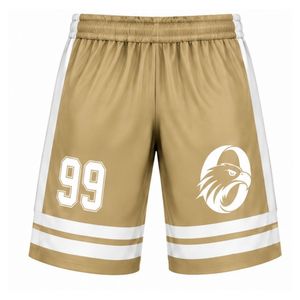 Ensemble de hockey sur glace sublimé kaki pour hommes, maillot et short en polyester rayé léger, vêtements de sport d'équipe pour l'entraînement et la compétition - Product Image 4