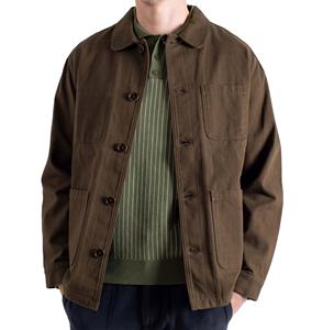 เสื้อแจ็คเก็ตผ้าแคนวาสทรงโอเวอร์ไซส์คุณภาพสูง แต่งซิป สไตล์เรโทร สำหรับผู้ชาย ผ้าเดนิมกันน้ำ หนักแน่น ทนทาน - Product Image 3
