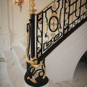 <span class=keywords><strong>Ringhiere</strong></span> strutturali moderne per scale <span class=keywords><strong>in</strong></span> <span class=keywords><strong>ferro</strong></span> con rinforzo interno <span class=keywords><strong>in</strong></span> acciaio resistente all'acqua e facile installazione - Product Image 3