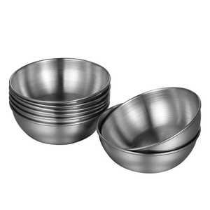 Silver Hammered Metal Serving <b>Bowl</b> Modern Curved Handmade Decorative Fruit Dish and home hotel kitchen room custom design - Product Image 2
