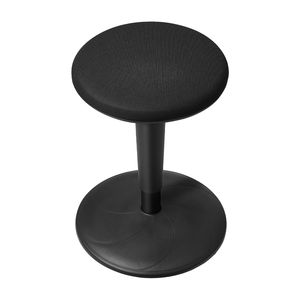 Tabouret oscillant réglable en hauteur, siège actif, structure en fer flexible, améliore la concentration et la posture, fabriqué en polyester - Product Image 1