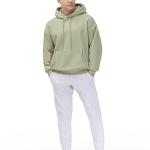 Sweat-shirts à capuche personnalisés pour hommes les plus populaires – Nouveauté hiver, style uni, vente en gros - Product Image 2