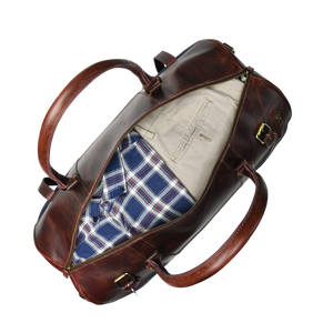 Sac de voyage pour homme en cuir véritable, sac de sport, sac de gym, sac de voyage de grande capacité, sac de week-end, sac de voyage pour homme - Product Image 3