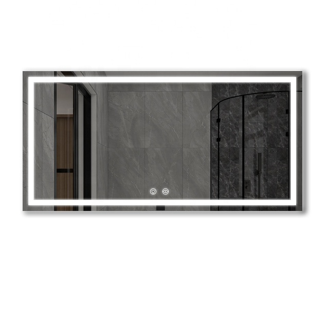 Modern Led Smart Bathroom Wall Mounted Mirror Furniture for Hotels and Projects