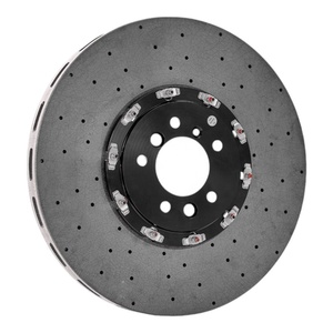 Discos de Freno de Aluminio de Diseño Personalizado de 2 Piezas para <span class=keywords><strong>Mercedes</strong></span> GT63C S63 S66 AMG A2314230712, Rotor de Cerámica de Carbono Trasero - Product Image 6