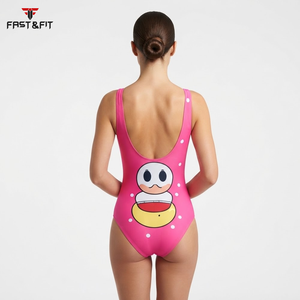 2026 Custom Women <b>Swim</b> Brief Bikini 1 Piece Eco-Friendly Spandex Polyester with Digital Print Front Logo - Product Image 2