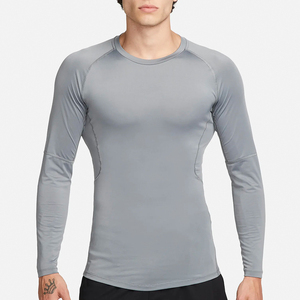 New <b>Compression</b> <b>Men</b> Fitness Gym Sport Running Quick Dry Long Sleeve Workout Training T-<b>Shirts</b> Quality High Latest Design - Product Image 1
