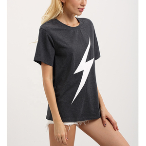 เสื้อยืดคอกลมผ้าลินินผสมฝ้าย ระบายอากาศดี ปักลายเรียบง่าย แขนสั้น สไตล์ลำลอง สำหรับฤดูร้อน ผู้ผลิตส่งออกสำหรับผู้หญิง - Product Image 2