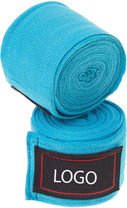 New Fashion 100% Cotton Black Hand <b>Wraps</b> Waterproof Protector Hand Bandage with Breathable Mesh <b>Stretch</b> Elastic for Boxing - Product Image 4