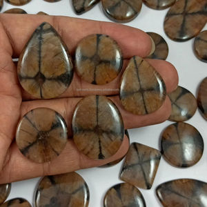 Fournisseur Grossiste de Cabochons en Chiastolite Naturelle, Pierre Lisse pour la Fabrication de Bijoux - Product Image 4