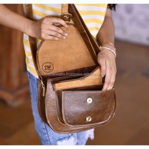 Mayorista de lujo de alta calidad bolso cruzado de cuero genuino para las mujeres de un hombro señoras diseñador de moda monedero de cuero de vaca - Product Image 5