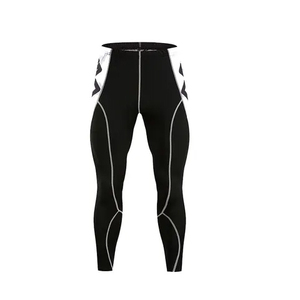 Conjunto de Camiseta Deportiva Transpirable de Manga Larga para Hombre, Diseño de Patrón Sólido Personalizable, para Gimnasio, Entrenamiento, Fitness y Running - Product Image 2