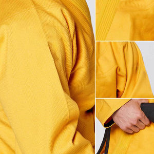 Kimono de BJJ pour enfants, uniforme léger en coton tissé perlé, combinaison d'entraînement avec coutures renforcées pour la pratique du Jiu-Jitsu brésilien - Product Image 5