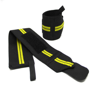 Sports Safety <b>Knee</b> Pads Gym Weightlifting Wraps Material Spandex Nylon Bandage Strap Guard Compression Wrist Wrap - Product Image 1