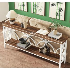 Tavolo Consolle Lungo per Ingresso o Posizionamento Dietro il Divano - Product Image 4