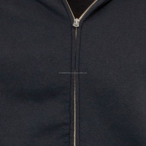 Custom Factory Men's Zip up Hoodies Heavyweight Pullover Sudaderas con cremallera Sudadera gruesa Full Zip up Hoodies para hombres - Product Image 3