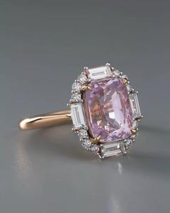 Anillo de Compromiso de Lujo de la Mejor Calidad, Joyería de Boda de Larga Duración, Regalo para Parejas, Disponible al Mejor Precio de Venta - Product Image 5