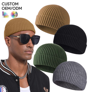 Bonnet tricoté doux pour tous les jours, style tricot, logo personnalisé, support OEM ODM, vente en gros, marques, plage, affaires, unisexe, style urbain - Product Image 4