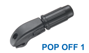 SUNNYWHEEL SW-POP : Fixation de garde-boue arrière en plastique (3,2 mm) pour vélo – Système de sécurité anti-déchirure - Product Image 3