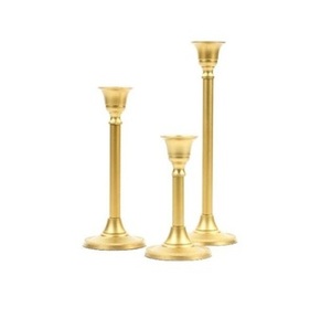 Candelabros Decorativos de Metal Dorado Personalizados, Otros Candelabros Decorativos de Metal para Navidad, Venta al por Mayor - Product Image 6
