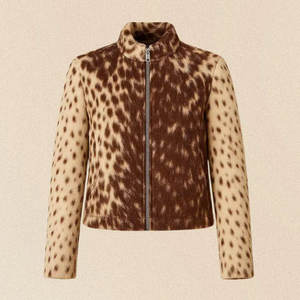 Chaqueta de Cuero Vacuno de Alta Calidad, Textura Natural, Material Suave y Duradero, Prenda Exterior Elegante y Genuina, Perfecta para Uso Diario - Product Image 3