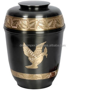 Urnas de Cremación Modernas de Metal Ecológicas Más Vendidas para Cenizas Humanas, Decoración del Hogar de Alta Calidad para Funerales y Entierros - Product Image 3