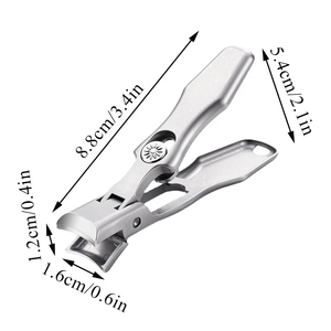 Coupe-ongles professionnel en acier inoxydable de haute qualité, 1 pièce, pour paronychie et ongles incarnés - Product Image 1