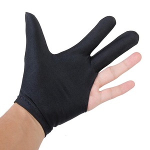 Guantes de billar para jugadores, guantes de control suave para tacos, guantes antideslizantes, ajuste cómodo, guantes de tres dedos para juego de billar - Product Image 6