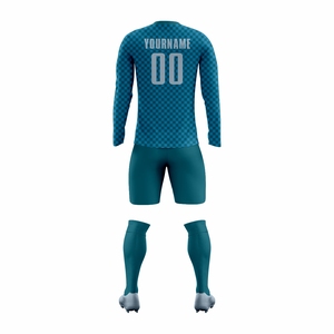 Uniforme de Fútbol Personalizado para Equipos Adultos, Conjunto de Camiseta de Fútbol con Tela de Poliéster Transpirable de Primera Calidad, Cuello Redondo, Unisex - Product Image 1