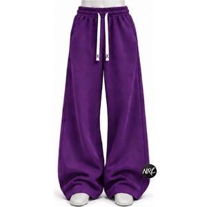 Embroidery Running Oversized manufacturer customized wholesale high quality <b>flare</b> joggers Windbreaker breathable <b>trouser</b> pants - Product Image 1