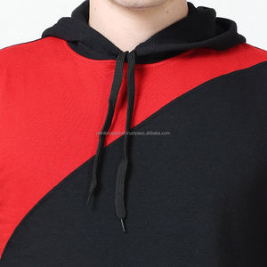 Nardon Apparel 2025 Venta caliente Logotipo personalizado Color bloqueado Sudadera con capucha con estilo para hombres - Product Image 6