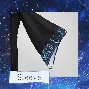 Cape de pirate personnalisée 100% polyester, impression numérique TV & cinéma, longue, à capuche, costume de cosplay, Halloween, fabricant OEM, homme adulte - Product Image 4