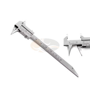 เครื่องมือทันตกรรมแบบมืออาชีพ JACKBILLY Barren Duck Caliper แบบสองหัว สำหรับการวัดที่แม่นยำและกระบวนการทางทันตกรรมที่มีความละเอียดสูง - Product Image 1